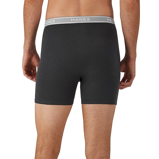 Hanes Fresh Iq Bonus Pack Mens 5 Pack Boxer Briefs J349b5