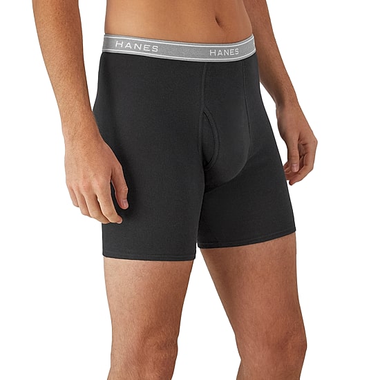 Hanes Freshiq Comfortflex Mens 6 Pack Boxer Briefs J349b6