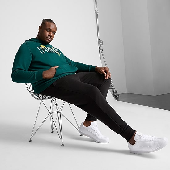 PUMA Mens Long Sleeve Active Big and Tall Hoodie