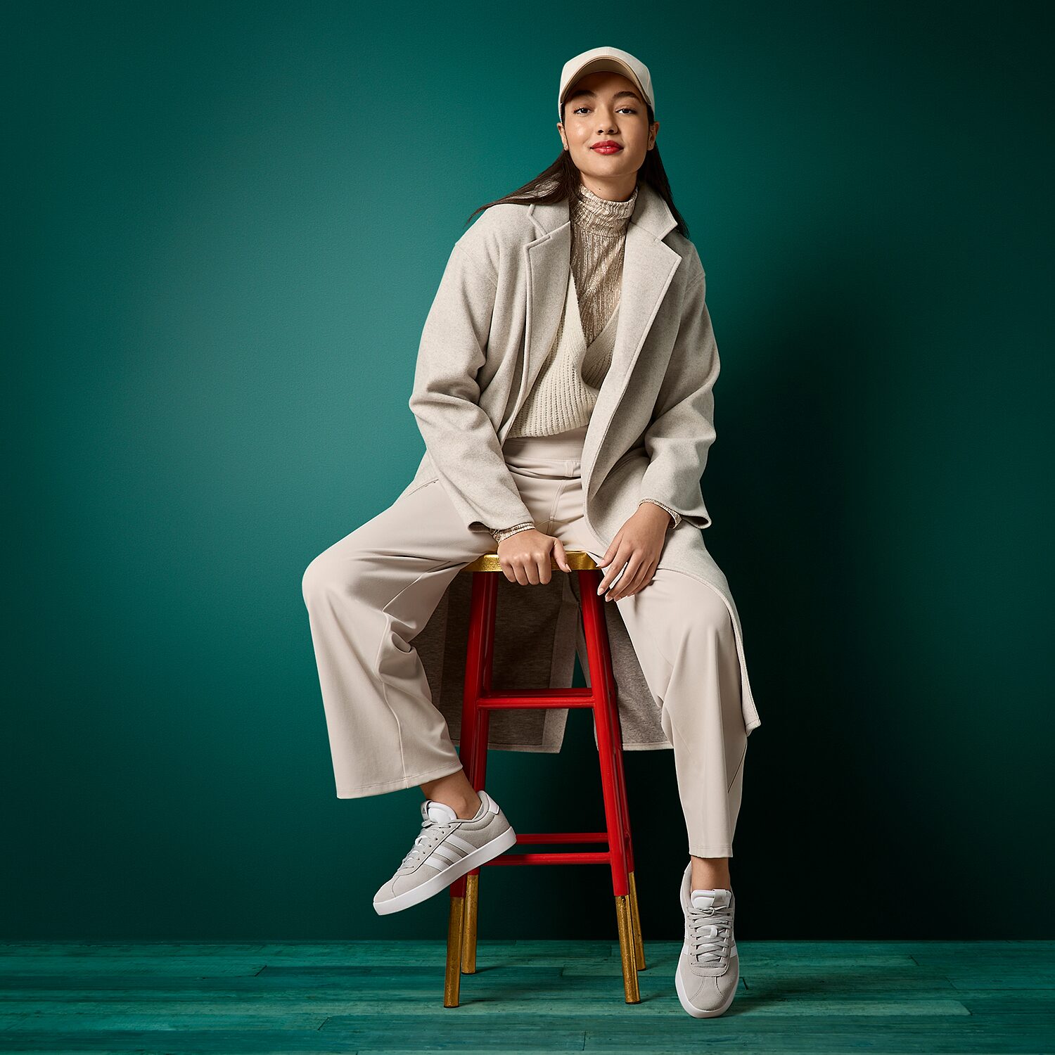 adidas Cloudfoam Vl Court 3.0 Womens Sneakers