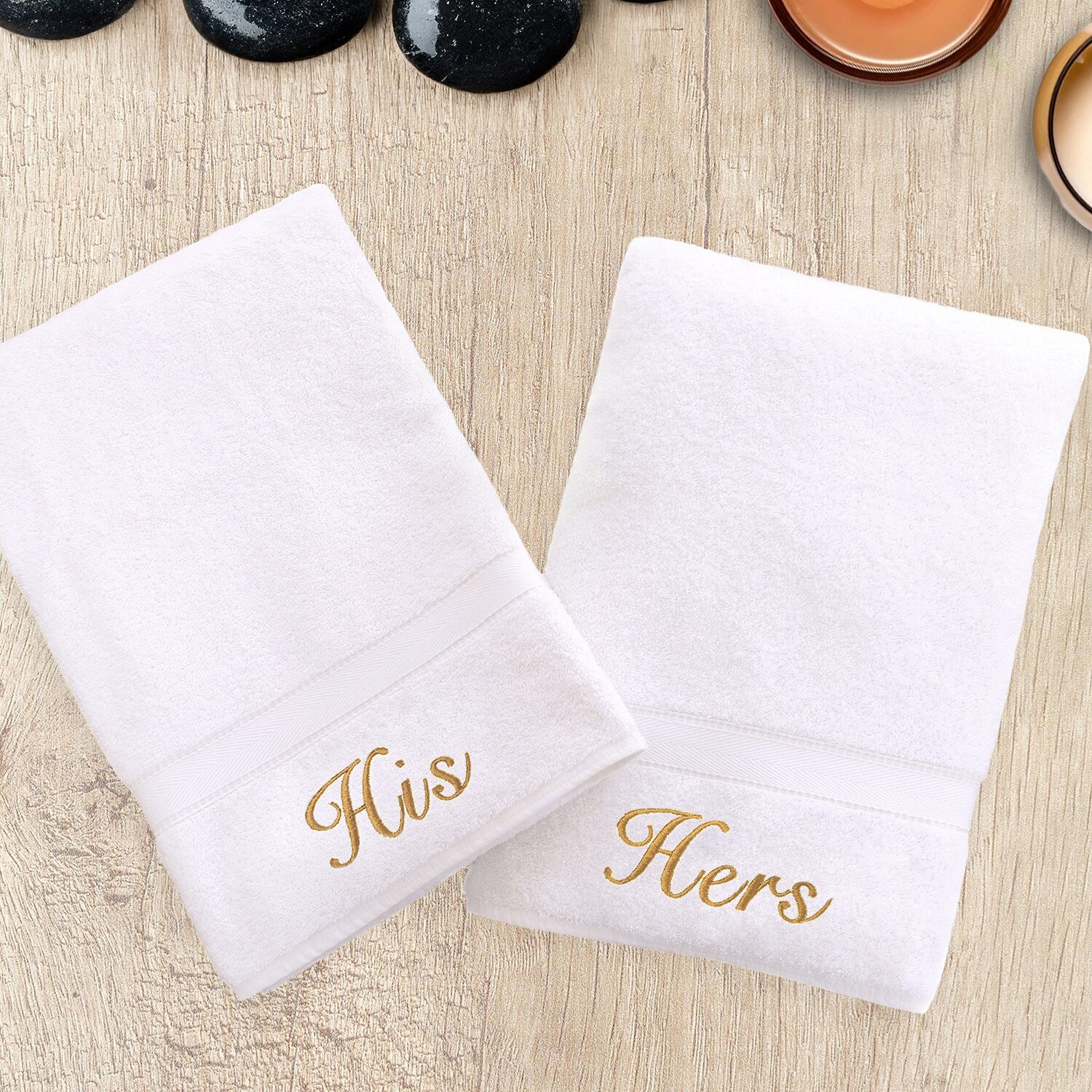 Linum Home Textiles His And Hers 2-pc. Hand Towel