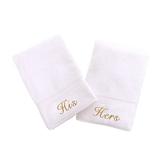 Linum Home Textiles His And Hers 2-pc. Hand Towel