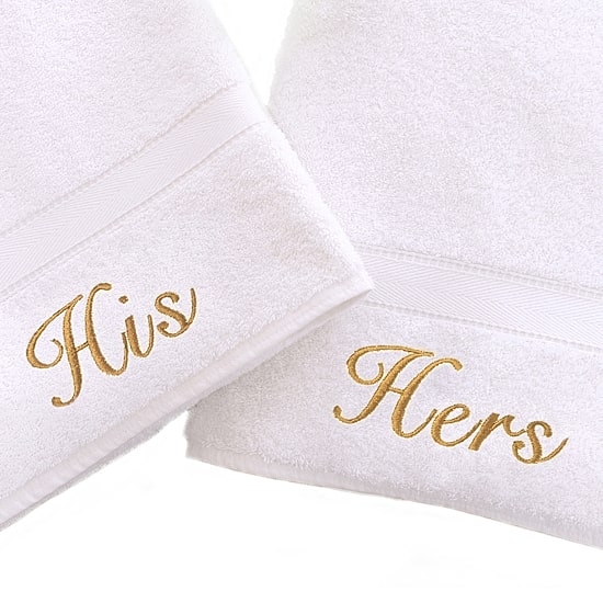 Linum Home Textiles His And Hers 2-pc. Hand Towel