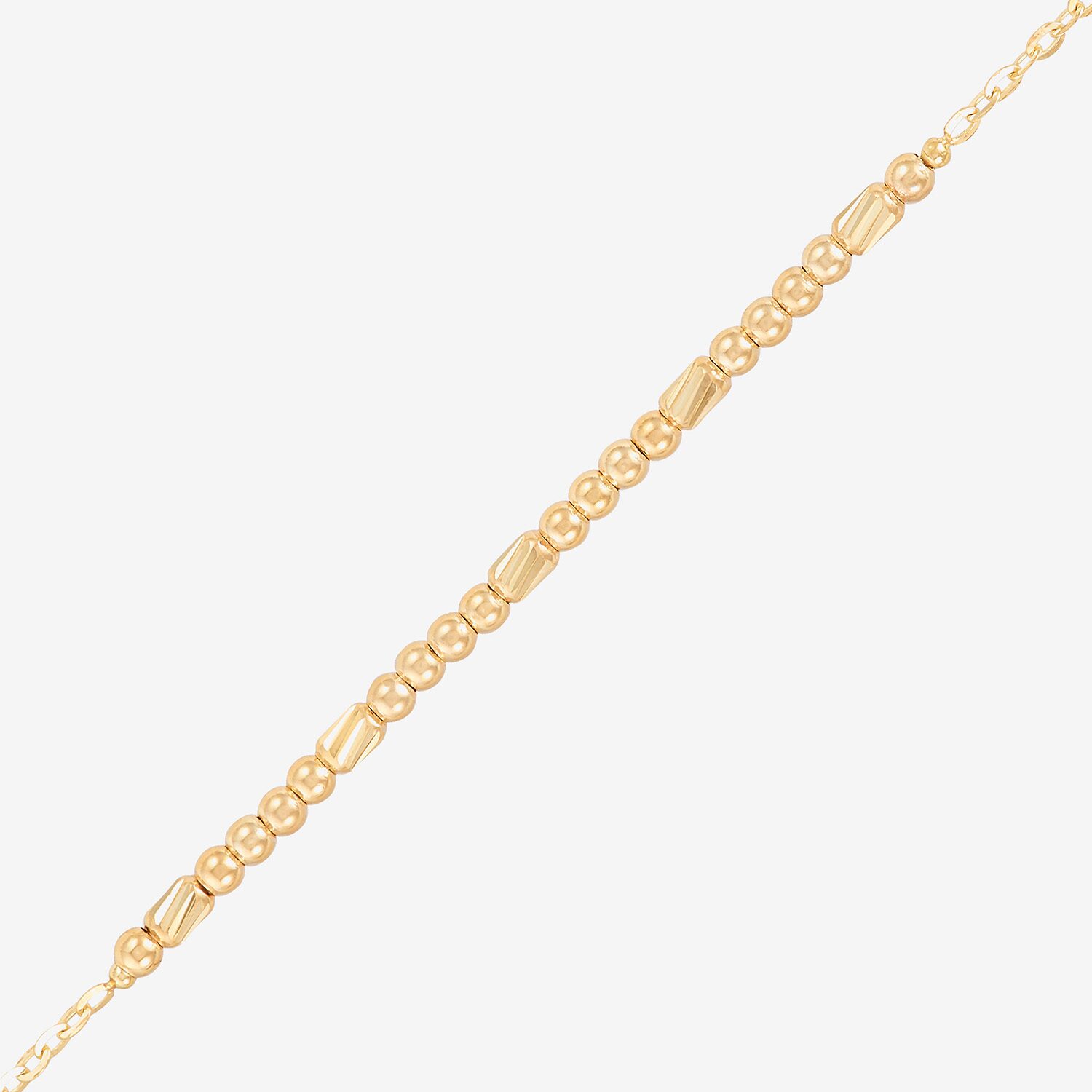 Gold Addiction Womens 10K Gold 18 Inch Cable Chain Necklace