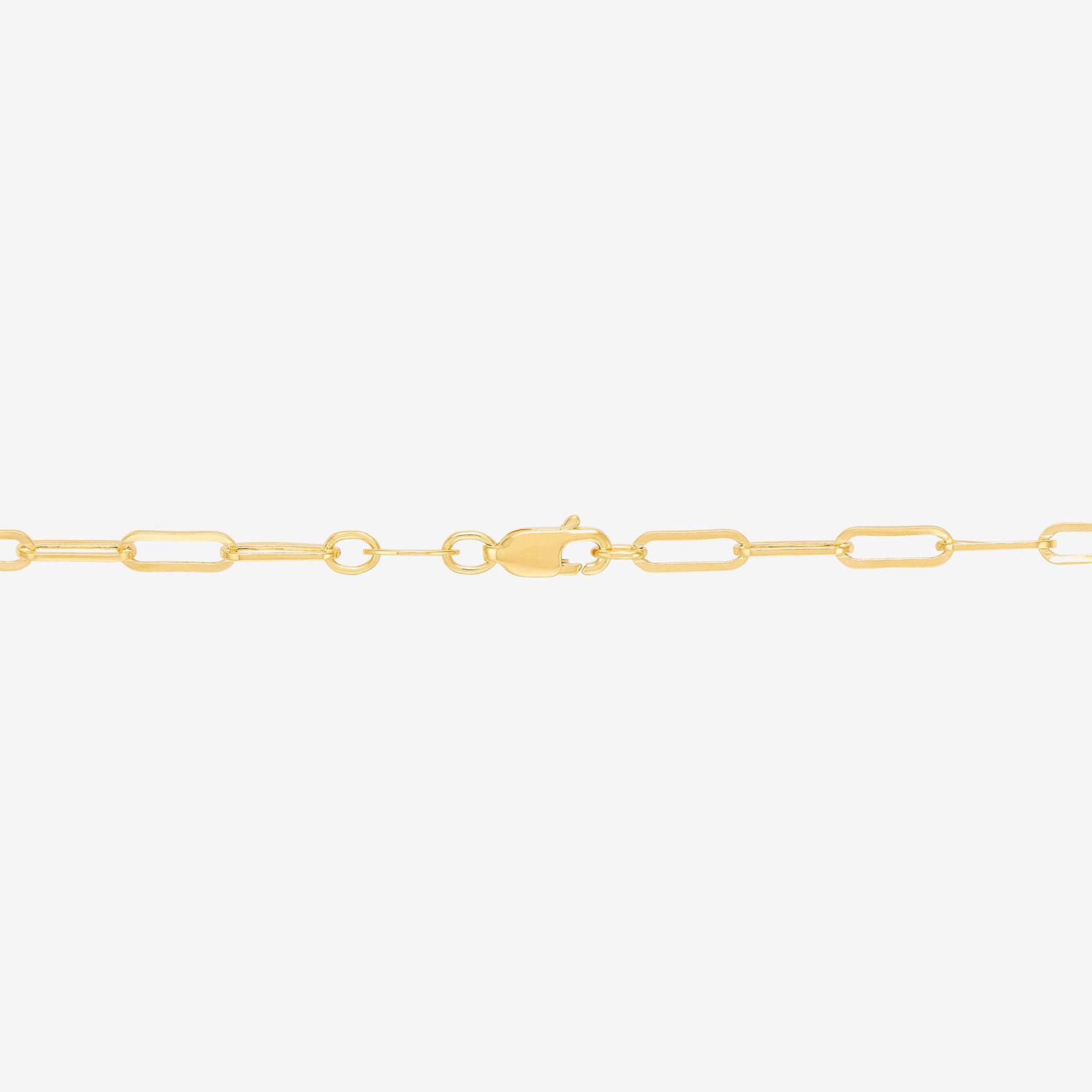 Bonded Brilliance Womens 14K Gold Bonded With Sterling Silver 20 Inch Link Chain Necklace