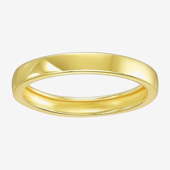 Silver Addiction Womens Cubic Zirconia 14K Gold Over Silver Round Ring Set