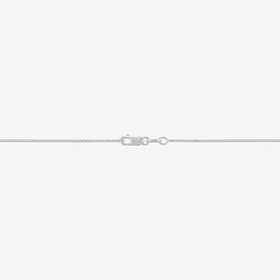 Made in Italy Womens Sterling Silver 20 Inch Box Chain Necklace