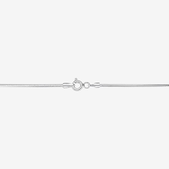 Made in Italy Womens Sterling Silver 20 Inch Snake Chain Necklace