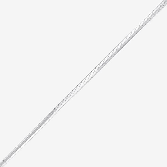 Made in Italy Womens Sterling Silver 22 Inch Snake Chain Necklace
