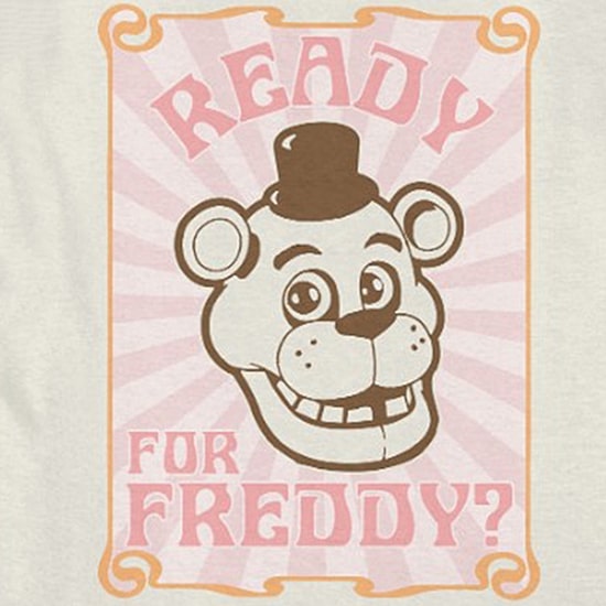 Little & Big Kid Girls Crew Neck Short Sleeve Regular Fit Freddy Graphic T-Shirt