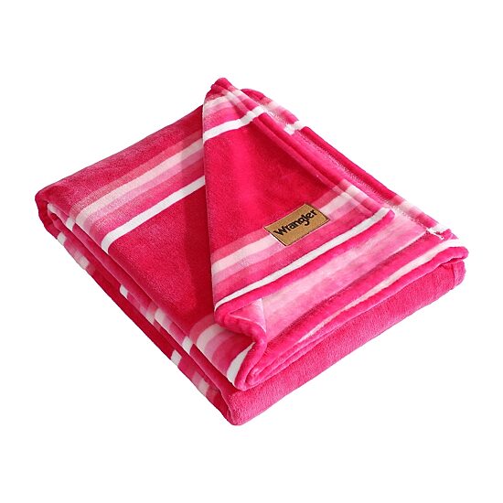 Wrangler Saddle Stripe Washable Throw