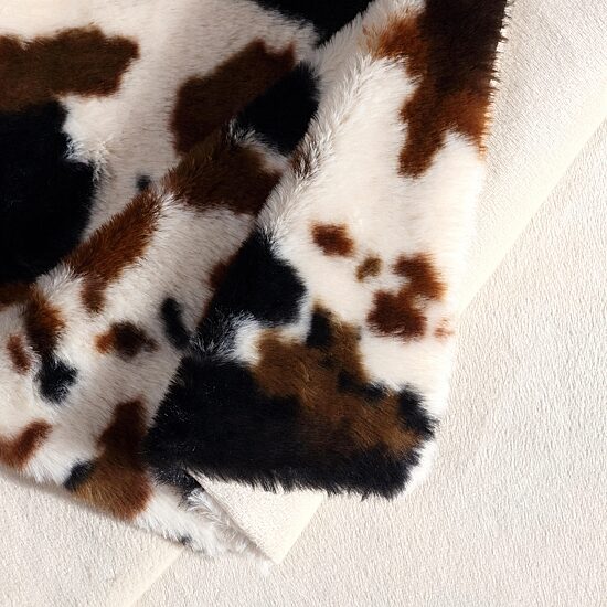 Wrangler Spotted Cow Print Washable Throw