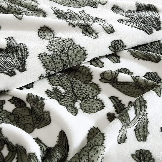 Wrangler Cactus Garden Washable Throw