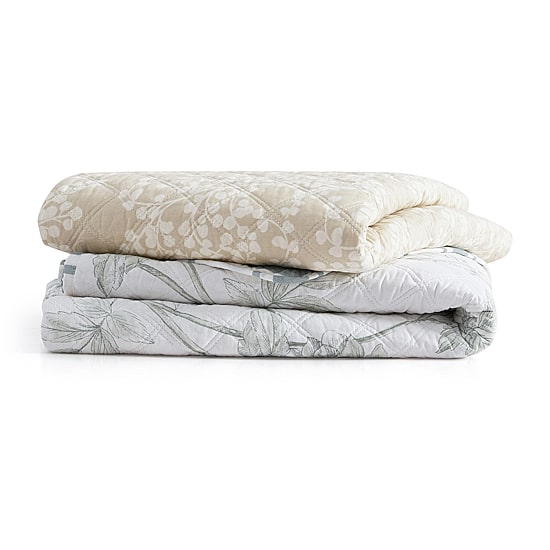 Martha Stewart Printed Quilted Throw