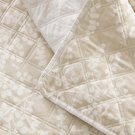 Martha Stewart Printed Quilted Throw