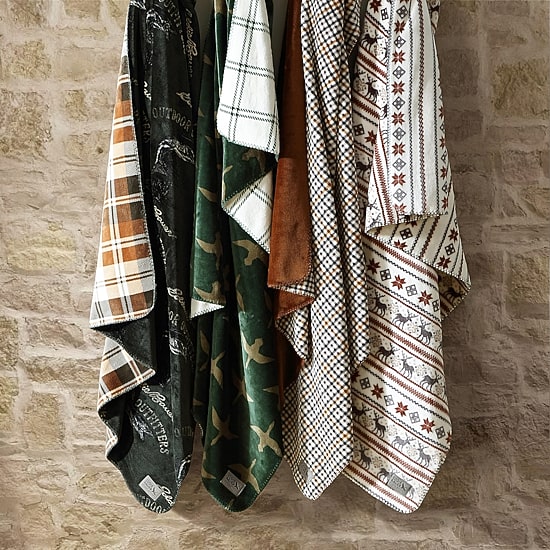 Eddie Bauer Flying Fish Washable Throw