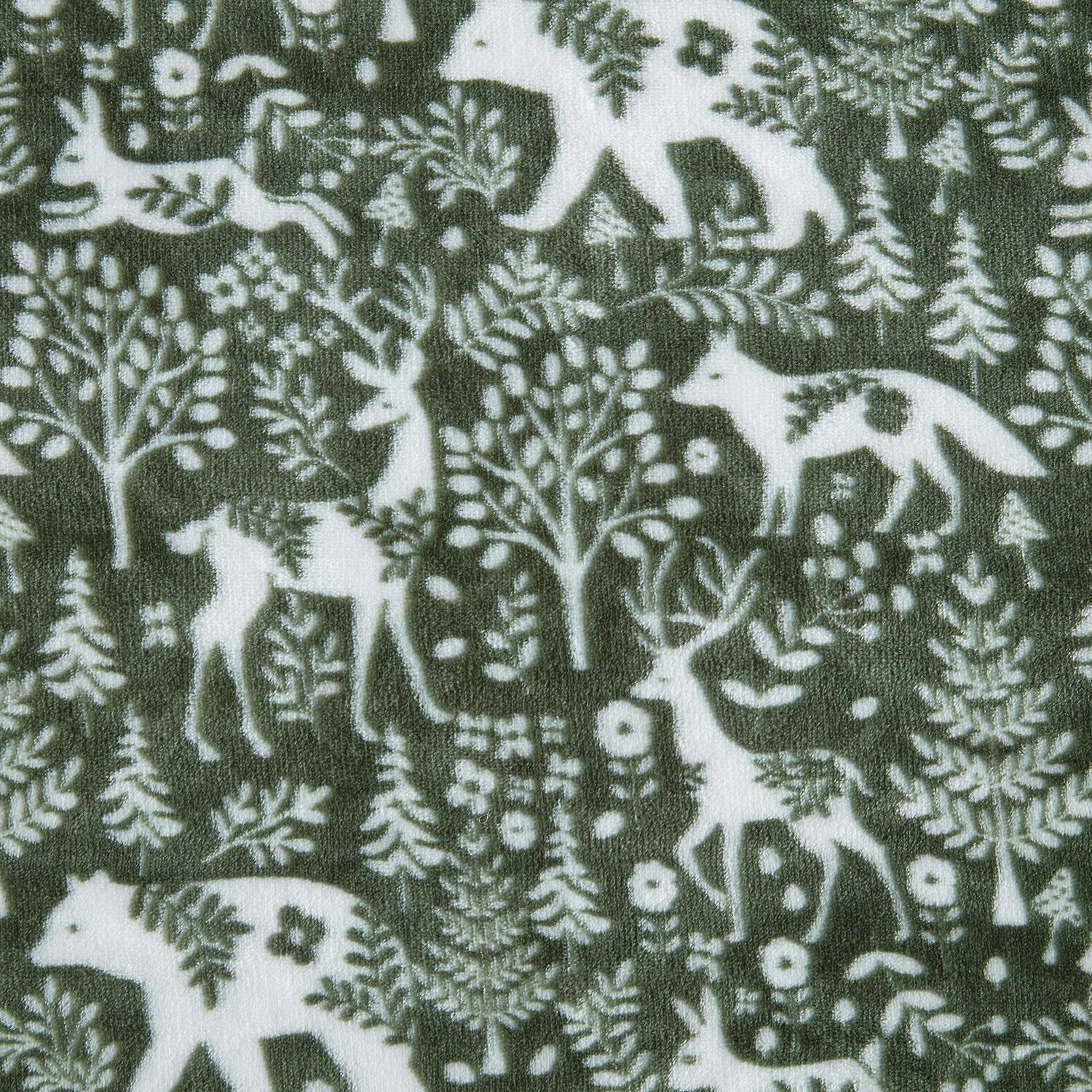 Martha Stewart Printed Seasonal Plush Throw