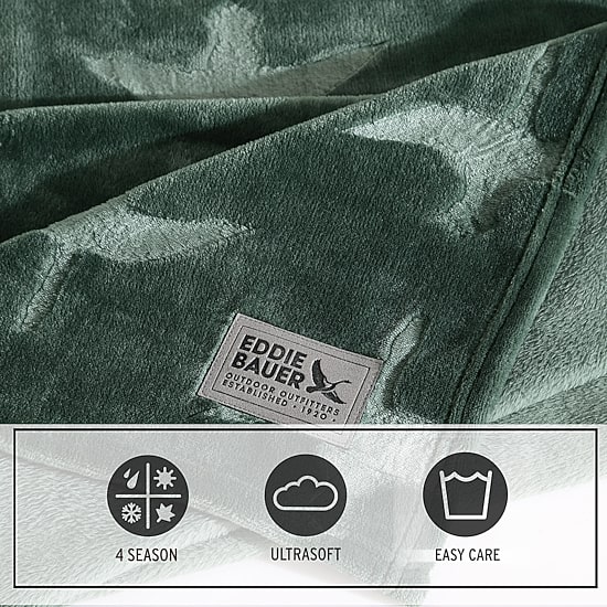 Eddie Bauer Geese 50x70 Washable Throw
