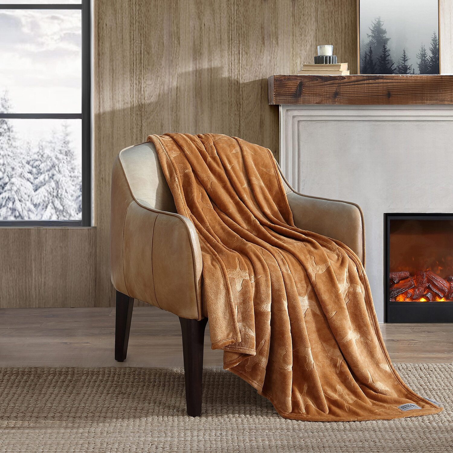 Eddie Bauer Geese 50x70 Washable Throw