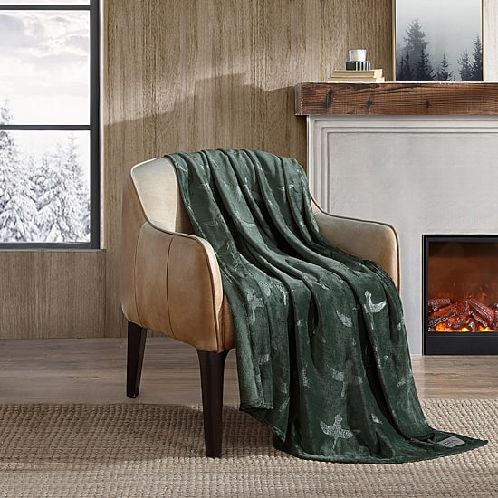 Eddie Bauer Geese 50x70 Washable Throw