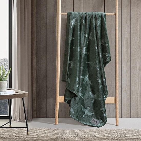 Eddie Bauer Geese 50x70 Washable Throw