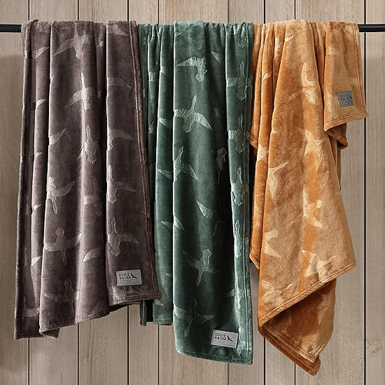 Eddie Bauer Geese 50x70 Washable Throw