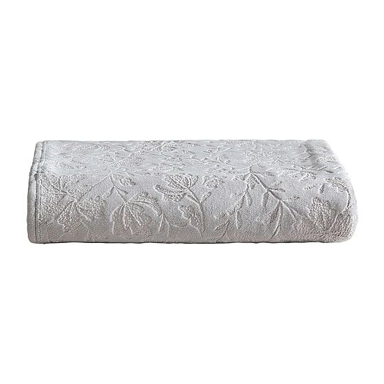 Eddie Bauer Woodblock Floral Washable Throw