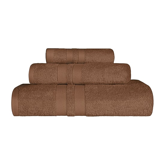 SUPERIOR® Ultra Collection | 100% Cotton 3-pc. Quick Dry Solid Bath Towel Set