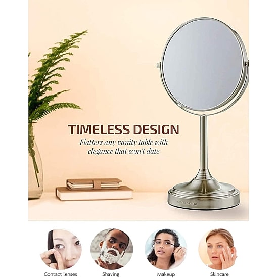 Ovente 7X Magnification Makeup Mirror