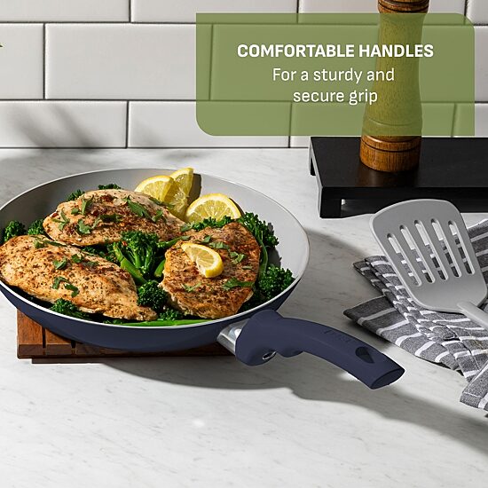 T-Fal Essentials Ceramic 12-pc. Cookware Set