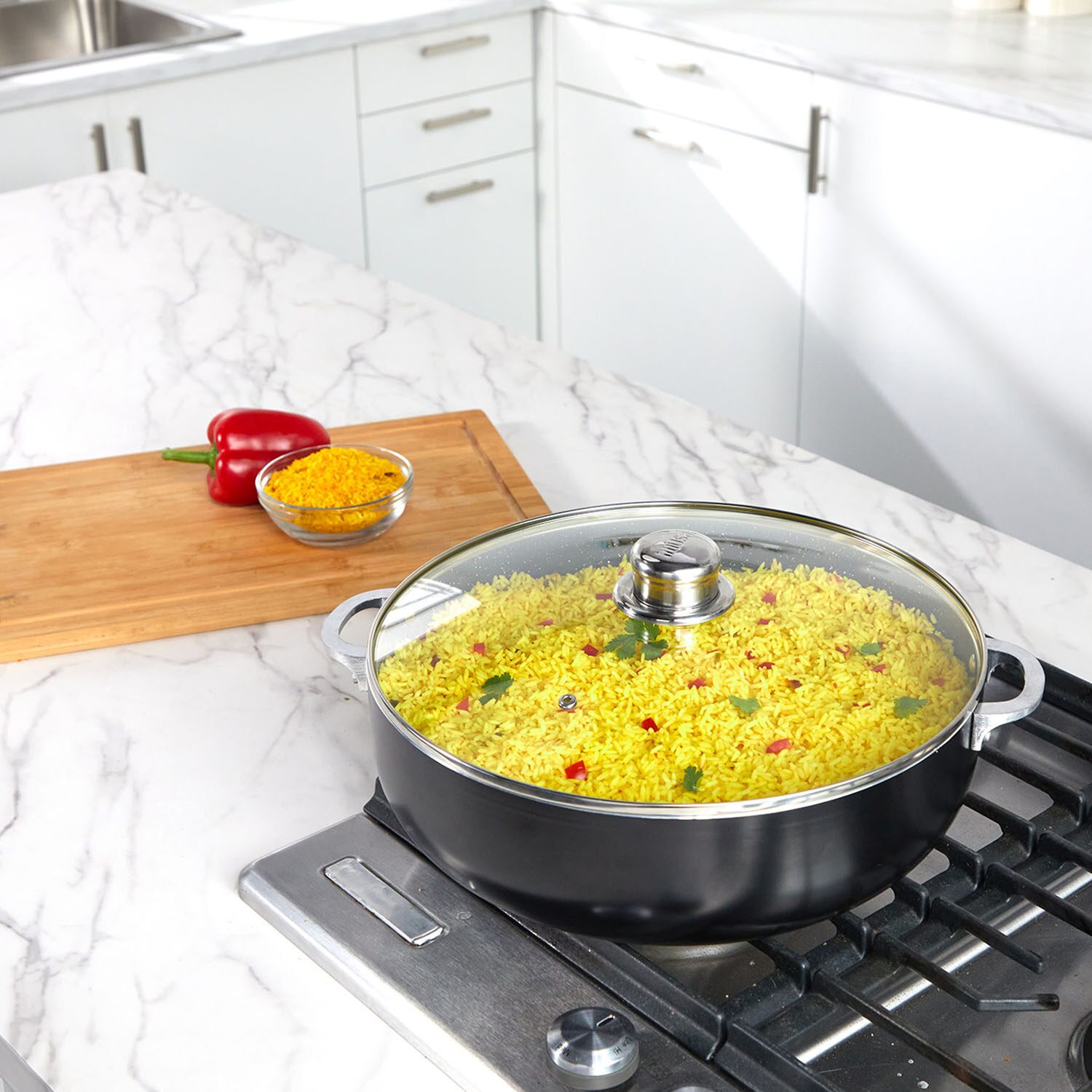 IMUSA Premier Ceramic 9-qt. Caldero Pan