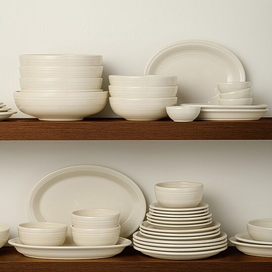 Fiesta Bistro Coupe 3-pc. Ceramic Place Setting