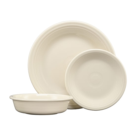 Fiesta Classic Rim 3-pc. Ceramic Place Setting