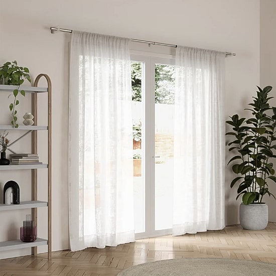 Umbra Flute 1 IN Curtain Rod