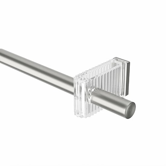 Umbra Flute 1 IN Curtain Rod