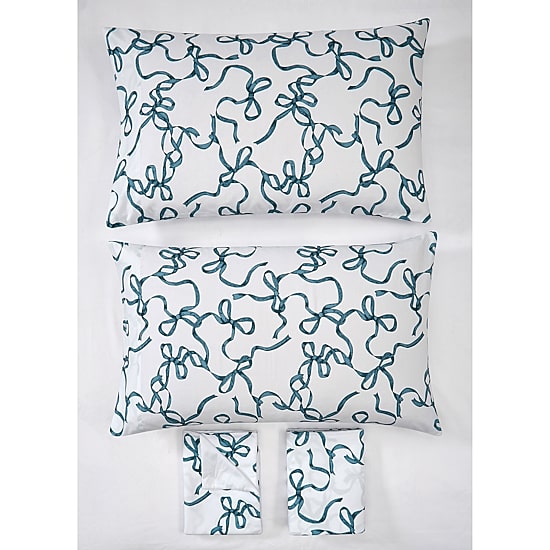 Truly Soft Printed Bow Sheet Set
