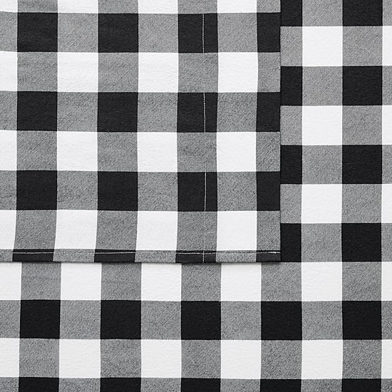 Truly Soft Buffalo Check Flannel Sheet Set