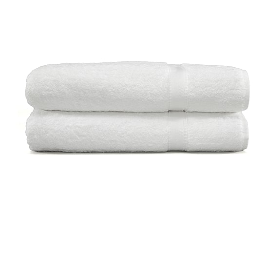 Linum Home Turkish Cotton Textiles Terry 2-pc 40" x 60" Bath Sheet Set