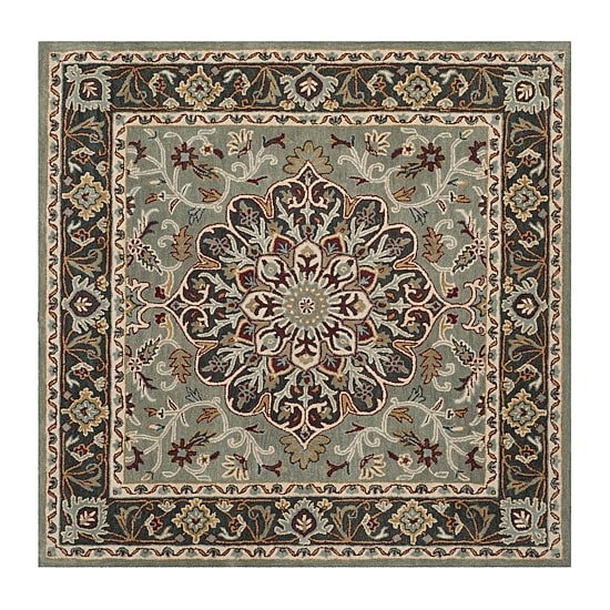 Safavieh Heritage Collection Raeburn Oriental Square Area Rug