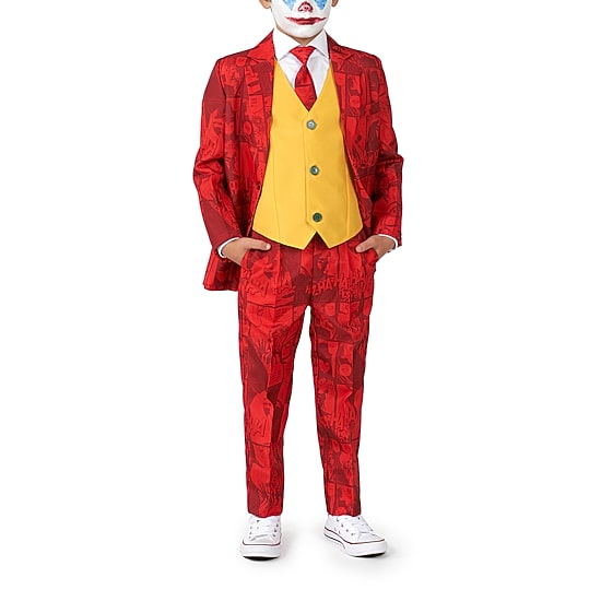 Suitmeister Scarlette Joker Costume Little & Big Kid Boys 3-pc. Suit Set