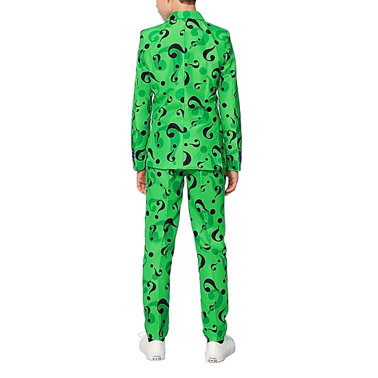 Suitmeister Riddler Costume Little & Big Kid Boys 3-pc. Suit Set
