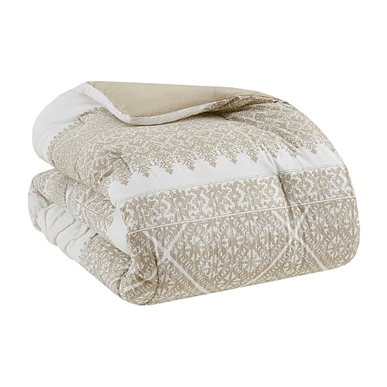 Ink+Ivy Mila 3 Piece Cotton Comforter Set with Chenille Tufting