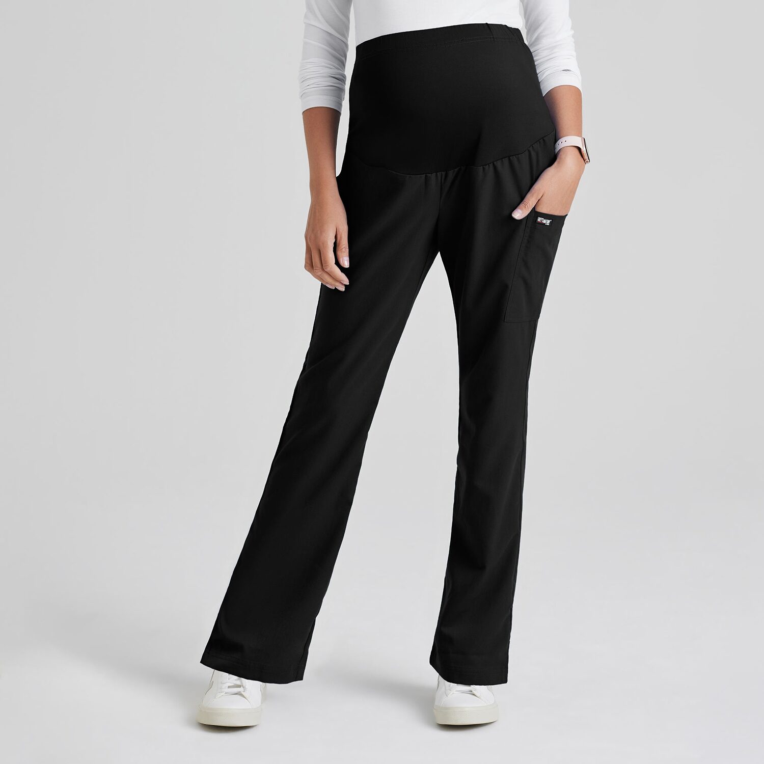 Grey's Anatomy™ by Barco Classic Grp560 Lilah Womens Maternity Moisture Wicking Scrub Pant