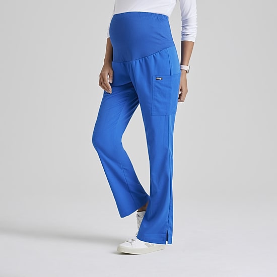 Grey's Anatomy™ by Barco Classic Grp560 Lilah Womens Maternity Moisture Wicking Scrub Pant