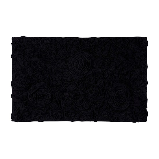 Home Weavers Inc Bellflower Quick Dry 21X34 Inch Bath Rug
