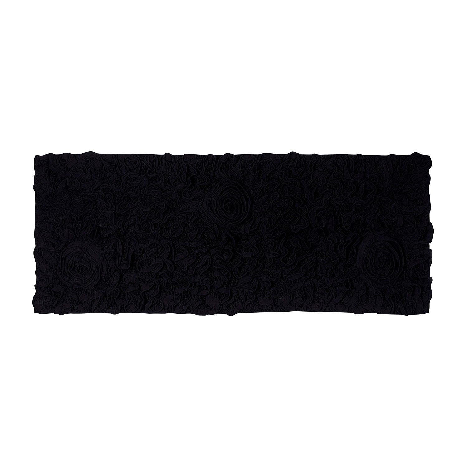 Home Weavers Inc Bellflower Quick Dry 21X54 Inch Bath Rug