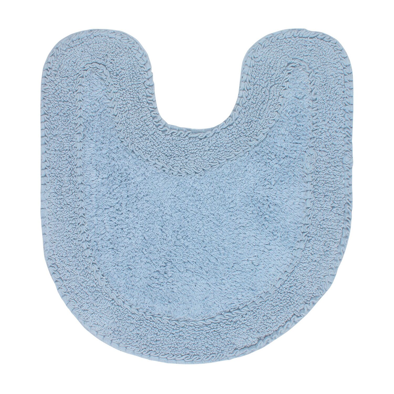 Home Weavers Inc Double Ruffle Quick Dry 20X20 Inch Bath Rug