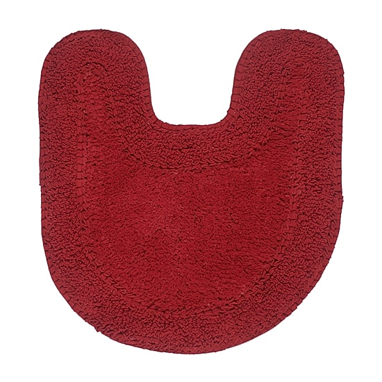Home Weavers Inc Double Ruffle Quick Dry 20X20 Inch Bath Rug