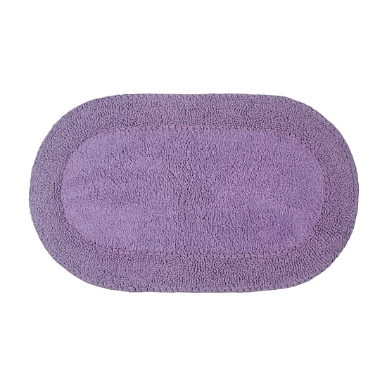 Home Weavers Inc Double Ruffle Quick Dry 21X34 Inch Bath Rug