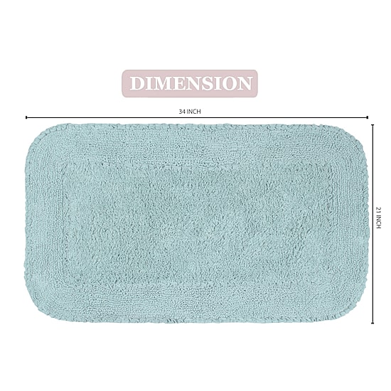Home Weavers Inc Radiant Quick Dry 21X34 Inch Bath Rug
